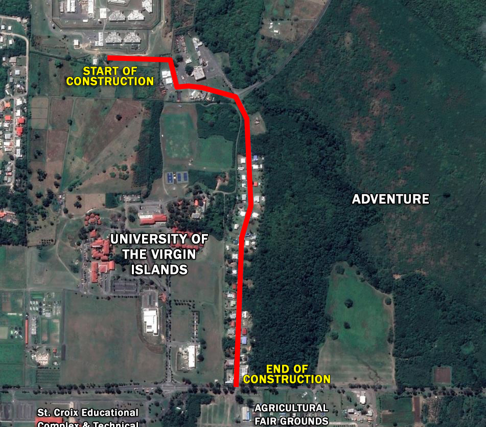 GOLDEN GROVE UNDERGROUND PROJECT ROUTING -- OCTOBER 2021